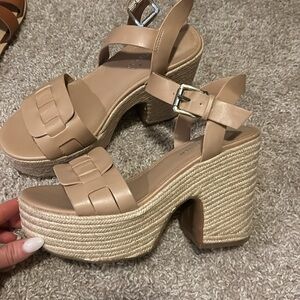 Marc fisher espadrilles size 8.5